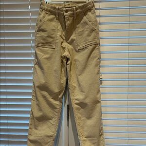 Corduroy Tan Casual Pants